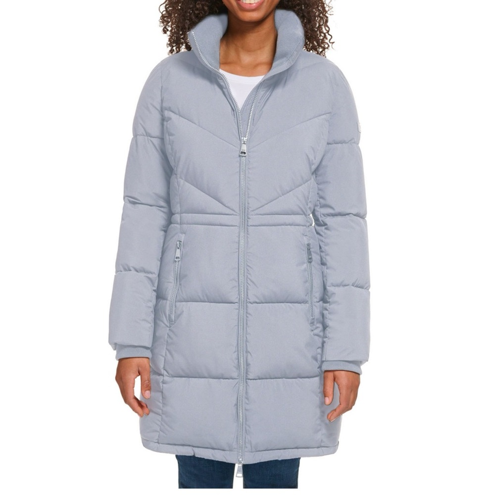 Calvin Klein Ladies Long puffer.  Size small.